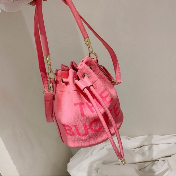 Pink Bucket Bag - Picture 2 of 2